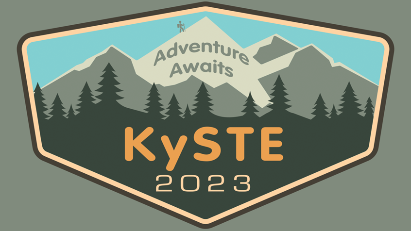 KySTE 2023 Adventure Awaits Logo